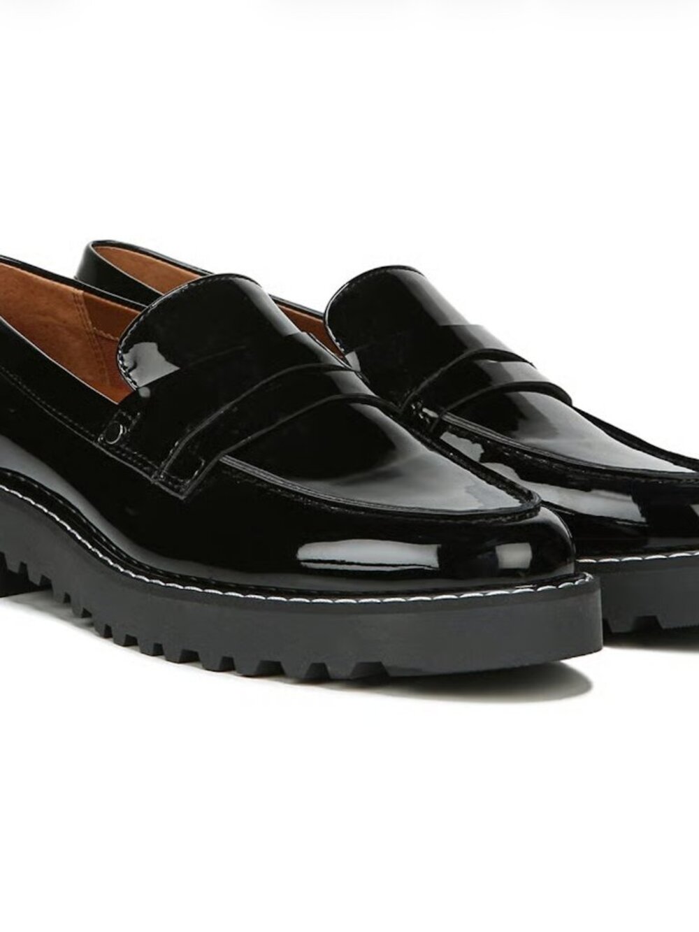 Franco Sarto Black Loafer